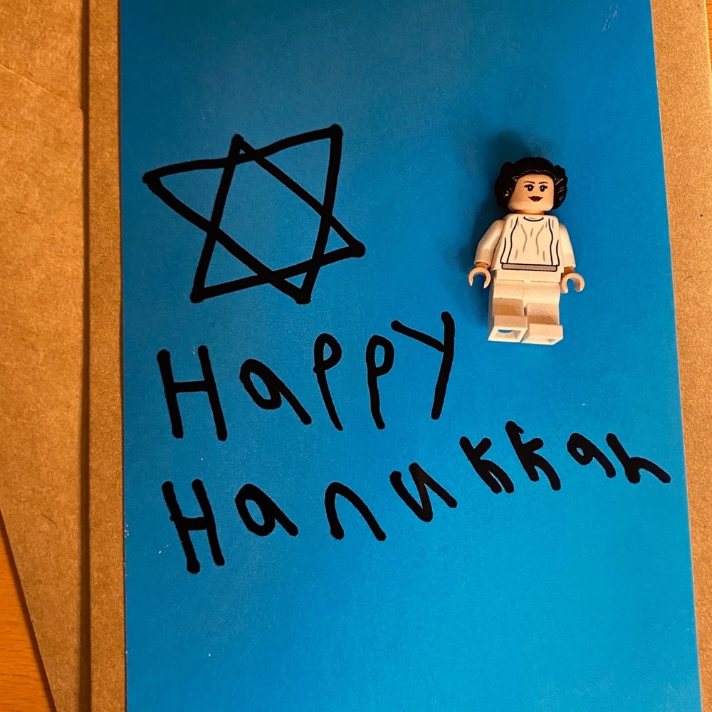 Set of 6 cards - Happy Hanukkah and Thank you - Picture 1 of 4